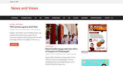 Desktop Screenshot of newsandviews.in